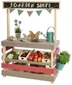 Produktbild: MUDDY BUDDY® Kaufladen Garden Friend, Outdoor Shop, natur - warmgrau/malvenrosa, FSC® - schützt Wald