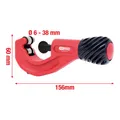 Produktbild: KS Tools Teleskop-Rohrabschneider, 6-38mm, 156mm
