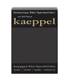 Produktbild: Kaeppel Biber Bettlaken Betttuch 140-160 x 200 cm Spannbettlaken 14 Farben Uni, Farbe:Anthrazit