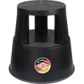 Produktbild: WEDO Rollhocker SuperStep, aus Kunststoff, schwarz / RAL9005