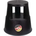 Produktbild: Wedo - Rollhocker pp & tpe schwarz H.mit/ohne Belastung 420/428mm