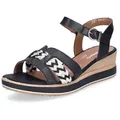 Produktbild: Remonte Remonte Damen Sandalette schwarz Sandale schwarz 41 EU