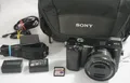 Produktbild: Sony Alpha 6000 mit Objektiv SELP 1650 schwarz a6000 OHNE OVP  29.325 Klicks