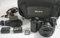 Produktbild: Sony Alpha 6000 mit Objektiv SELP 1650 schwarz a6000 OHNE OVP  2.720 Klicks