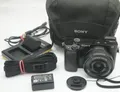 Produktbild: Sony Alpha 6000 mit Objektiv SELP 1650 schwarz OHNE OVP  23.469 Klicks , Kratzer