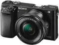 Produktbild: Sony Alpha 6000 Systemkamera 24 MP 16-50mm Objektiv SEL-P1650 Schwarz in OVP