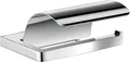 Produktbild: Keuco Toilettenpapierhalter Moll (mit Deckel, für Rollenbreite 100 mm, Farbe chrom, gerundete Kanten) 12760010000, Edelstahloptik, Silber