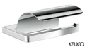 Produktbild: Keuco Moll Toilettenpapierhalter mit Deckel Klopapierhalter WC chrom 12760010000