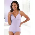 Produktbild: BH-Hemd WÄSCHEPUR, Damen, Gr. 85, Cup A, lila (flieder), 82% Polyamid, 18% Elasthan, BHs BH-Hemd