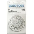 Produktbild: NORD-LOCK Keilsicherungsscheiben Kleinpackungen zinklamellenbeschichtet - NL 8 mm