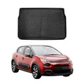 Produktbild: Kofferraummatte Kofferraumwanne für Citroen C3 2016-2024 Gummi TPE Schwarz