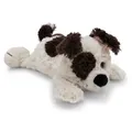 Produktbild: Nici Kuscheltier Hund liegend 20 cm weiß/braun Plüschhund