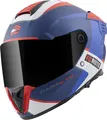Produktbild: FC-Moto Hawk EVO-X Helm, schwarz matt/rot/blau/weiß, S