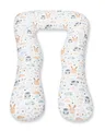 Produktbild: Amilian Stillkissen 330 cm - Seitenschläferkissen, Schwangerschaftskissen, Lagerungskissen, Stillkissen XXL - Stillkissen Seitenschläferkissen - Amilian Stillkissen, mit abnehmbaren Bezug, Stillkissen mit Füllung