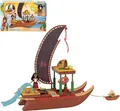 Produktbild: Mattel Disney Vaiana Abenteuerkanu Spielset Figuren Zubehör