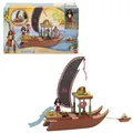 Produktbild: Mattel Disney Vaiana 2 Spielzeuge, Vaianas Abenteuerkanu-Spielset mit schwimmend