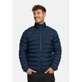 Produktbild: Indicode Steppjacke Herren INBjarne Herrenjacke Daunen-Optik Leichte Steppjacke mit elastischen Bündchen und Stehkragen blau XXL (46)
