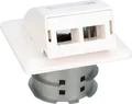 Produktbild: DIGI DN-93201 - Unterputz Anschlussdose für SC und LC Adapter