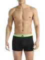 Produktbild: adidas Underwear adidas Unterwäsche Boxershorts Trunk Climacool Active Micro Flex Eco schwarz/grau/limegrün Herren - 3 Stück