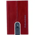 Produktbild: Piquadro Blue Square Kreditkartenetui RFID Leder 6 cm - Rot