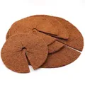 Produktbild: 4 Kokos Mulchscheiben 60cm Kokofasermatte Kokosfaser Pflanzenschutzmatte Kokos