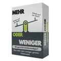 Produktbild: Hutter Mehr oder weniger