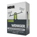 Produktbild: Mehr oder weniger