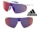 Produktbild: Adidas SONNENBRILLE WEISS SPIEGEL BLAU SP0074 SP0041 ZONYK SUTRO M-FRAME SP0073