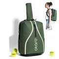 Produktbild: Otaro Tennisrucksack (Classic 32L, Grün) | Tennistasche Herren & Damen mit Schuhfach & Laptopfach | 