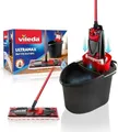 Produktbild: Vileda Ultramax Mop Set - Trocken&Nass - Schwarz - Rot - Box - 1,8 kg