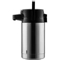 Produktbild: Helios Thermoskanne Coffeestation 8257, Edelstahl, Pumpkanne, silber, 2,5 Liter
