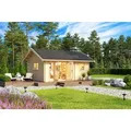 Produktbild: Lasita Gartenhaus Caroline 2.1 Natur/Unbehandelt 575 cm x 390 cm