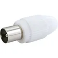 Produktbild: Schwaiger Koaxial Stecker Kst11 532 Weiß, 1 Stk. F-stecker