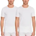 Produktbild: Schiesser 2P 95-5 Organic Cotton Crew Neck Weiß Ökologische Baumwolle Medium Herren