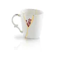 Produktbild: Tasse Mug Aus Porzellan Durchmesser CM 8,5 Kintsugi Nr. 3 09653 Seletti Weiß