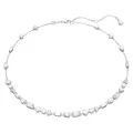 Produktbild: Swarovski Mesmera Halskette, Rhodinierte Damenhalskette mit Strahlenden Swarovski Kristallen