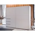 Produktbild: Schwebetürenschrank FORTE, weiß, B:249,1cm H:200,5cm T:61cm, Dekorfolie, Holzwerkstoff, Metall, Schränke, Schwebetürenschrank, Schwebetürenschrank, Stauraum, Schubkästen, erhältlich in 2 Dekoren