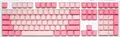 Produktbild: Ducky One 3 Gossamer Pink Gaming USB Tastatur US Englisch Pink, Weiß