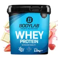 Produktbild: Bodylab24 Whey Protein Pulver, Erdbeer & weißen Chocolate Chunks, 1kg