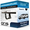 Produktbild: Für Peugeot Partner 04.2008-10.2011 ORIS Anhängerkupplung abnehmbar neu