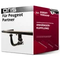 Produktbild: Für Peugeot Partner Version L1 (Oris) Anhängerkupplung vertikal abnehmbar neu