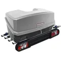 Produktbild: Menabo Kupplungsträger Heckträger Race 4 für 4 Räder + Transportbox Nekkar 300 Liter silber