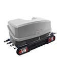 Produktbild: Menabo Kupplungsträger Heckträger Race 4 Räder + Nekkar Transportbox 300l silber