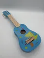 Produktbild: Eichhorn – Gitarre für Kinder – Blaue Kindergitarre, stimmbare Nylonsaiten, Holz