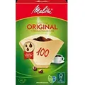Produktbild: Melitta ORIGINAL 100 Kaffeefilter Braun 133 mm 40 Stück
