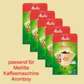 Produktbild: 5 Packungen a 40 Filtertüten Melitta 100 Kaffeefiltertüten ORIGINAL für Aromaboy