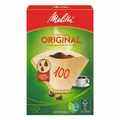 Produktbild: Melitta 100 naturbraun Filtertüten 40 Stück