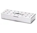 Produktbild: Grillfürst Universal Räucherbox - Smoker-Box aus Edelstahl für Gasgrill und Holzkohlegrill, Räucherchips-Box für EIN tolles Raucharoma, 22,5 x 9 cm