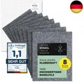 Produktbild: STARKL® [4mm] Filzgleiter selbstklebend zum Zuschneiden I 8 Stück 16 x 20cm