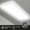 Produktbild: LED Panel Deckenleuchte 58cm Ultraflach Deckenlampe Neutralweiß Backlight 22W